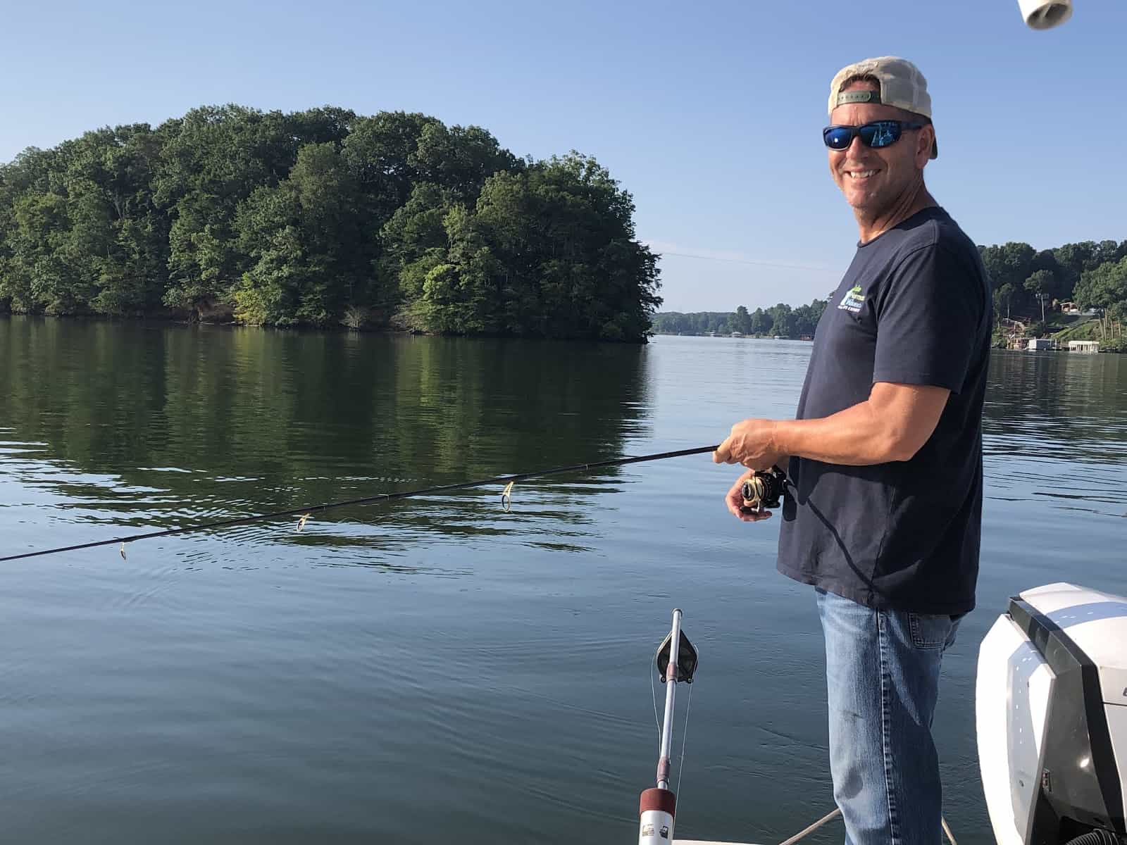 Fish With Gus Lake Norman Fishing Legend Day On The Water With Lake